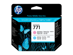 HP 771 Light Magenta/Light Cyan DesignJet Printhead (CE019A)