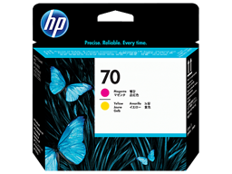 HP 70 Magenta and Yellow DesignJet Printhead (C9406A)
