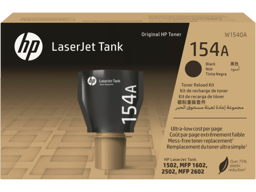 HP 154A Black Original LaserJet Tank Toner Reload Kit (W1540A)