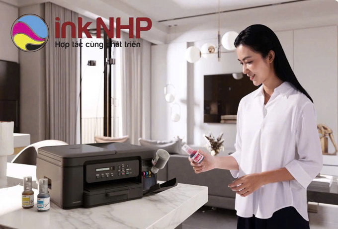 Hướng dẫn cách thay mực máy in BROTHER DCP-T230 Hướng dẫn cách thay mực máy in BROTHER DCP-T230