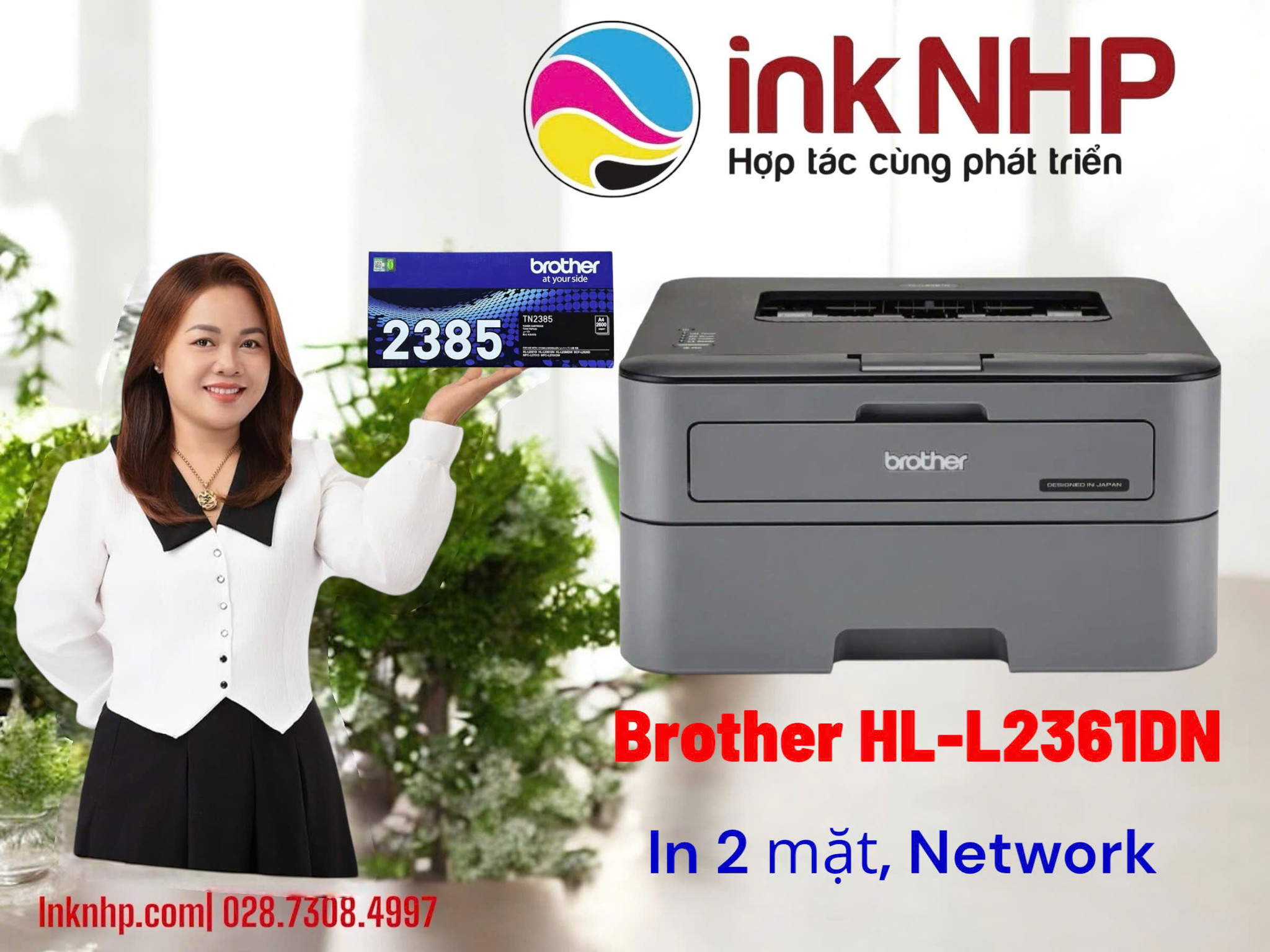 Mực máy in Brother HL-L2361DN
